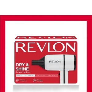 Revlon Dry & Shine Hair Dryer with Crystal C Technology New